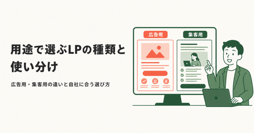 用途で選ぶLPの種類と使い分け