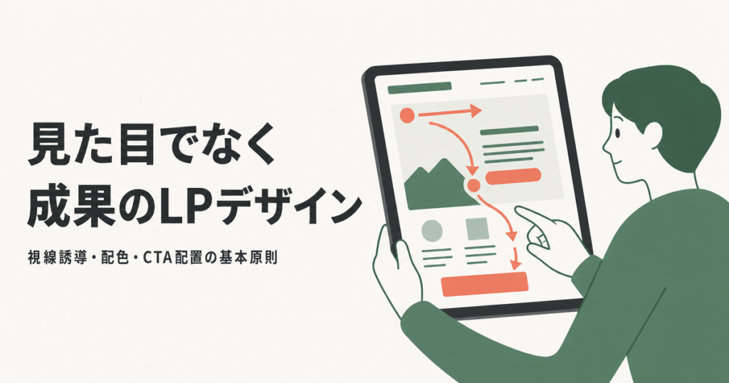 見た目でなく成果のLPデザイン