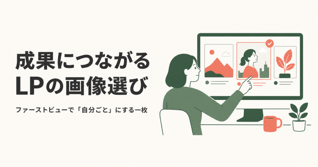 成果につながるLPの画像選び