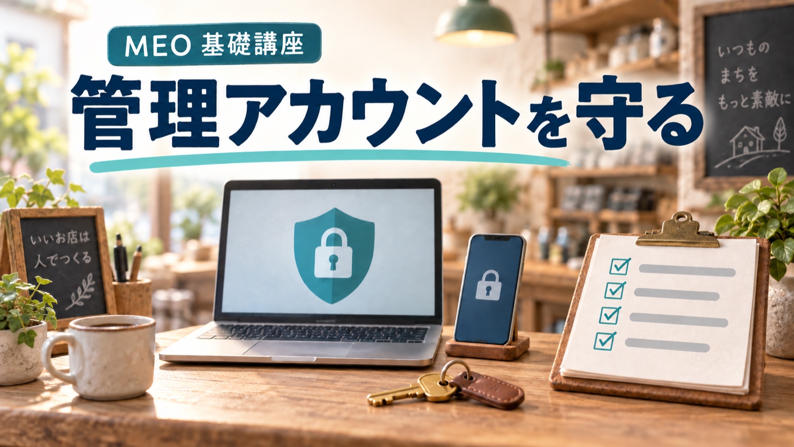 GBPの管理アカウントを整える|復旧手段・2段階認証・担当交代の備え