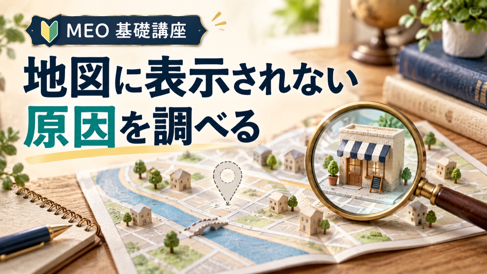 Googleマップに店が表示されない|状態の問題と順位の問題を切り分ける
