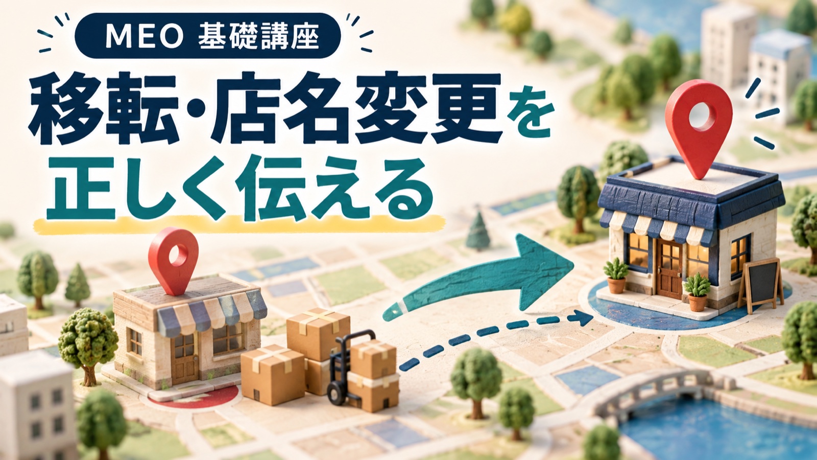GBPの移転・店名変更・事業譲渡|既存を更新するか新しく作るかの判断