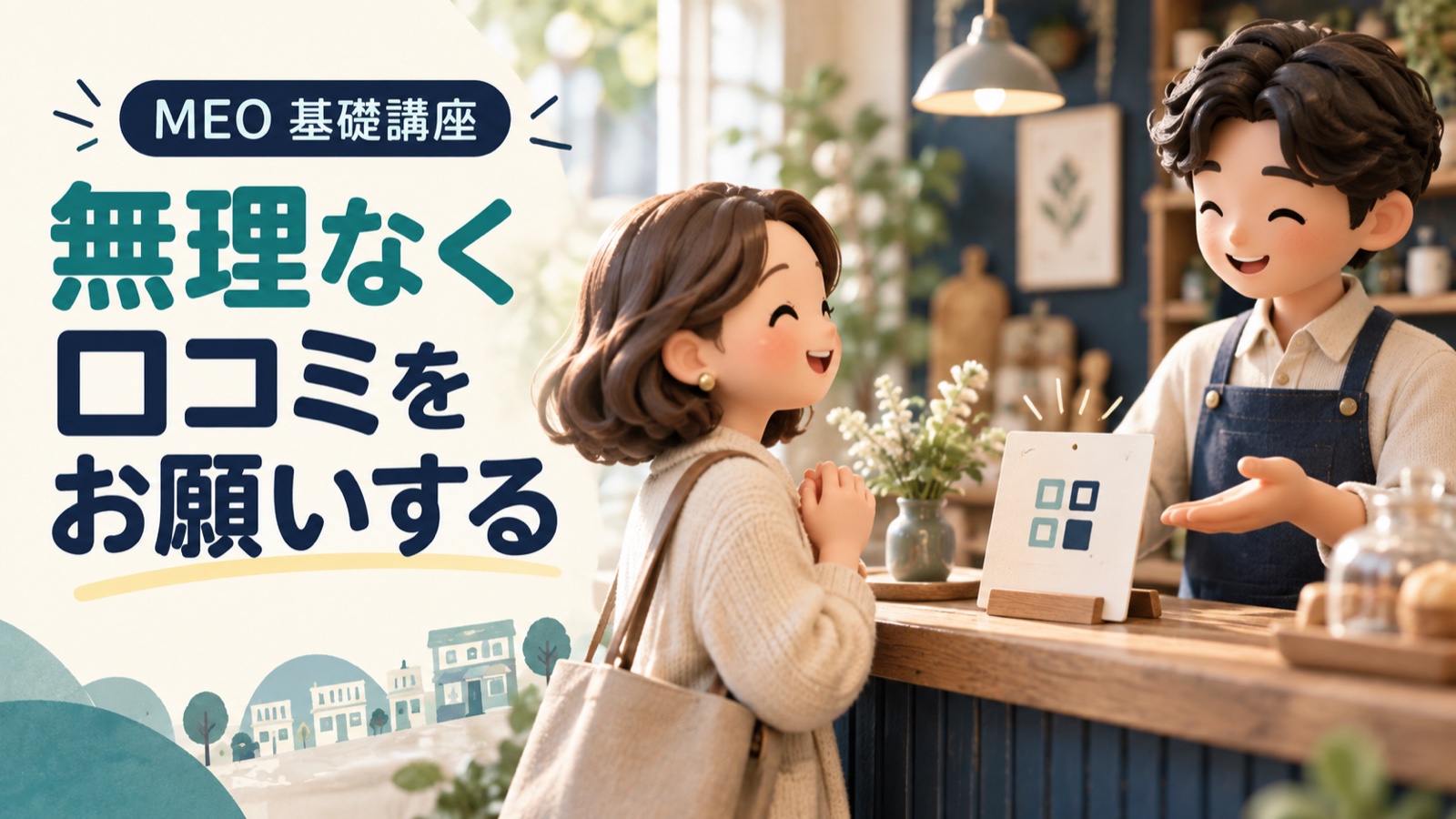口コミを無理なく依頼する導線|来店後・出張後の渡し方とスタッフの決まり