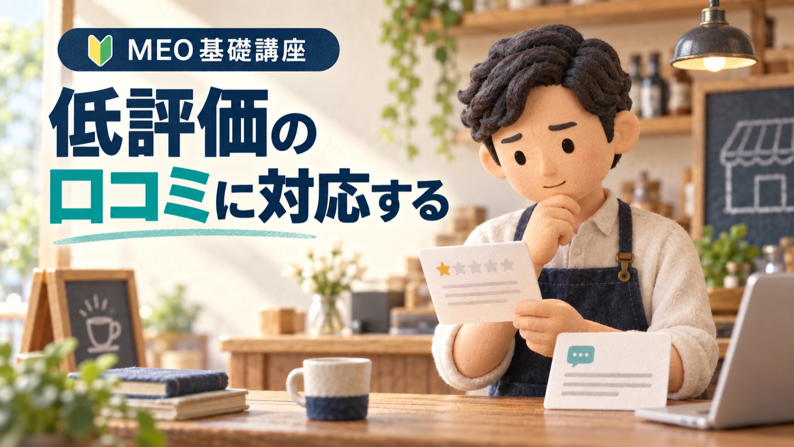 低評価・星だけの口コミへの対応|報告・確認・返信を分けて判断する