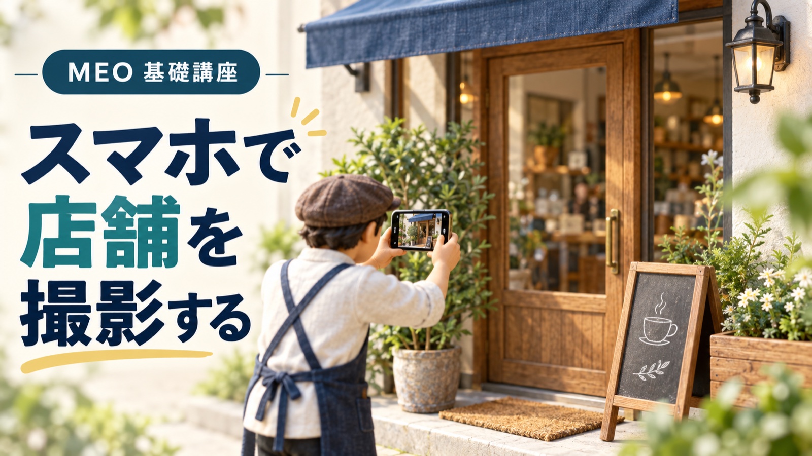 GBPの写真をスマホで撮る|公式のファイル条件と外観・店内・作業の撮り方