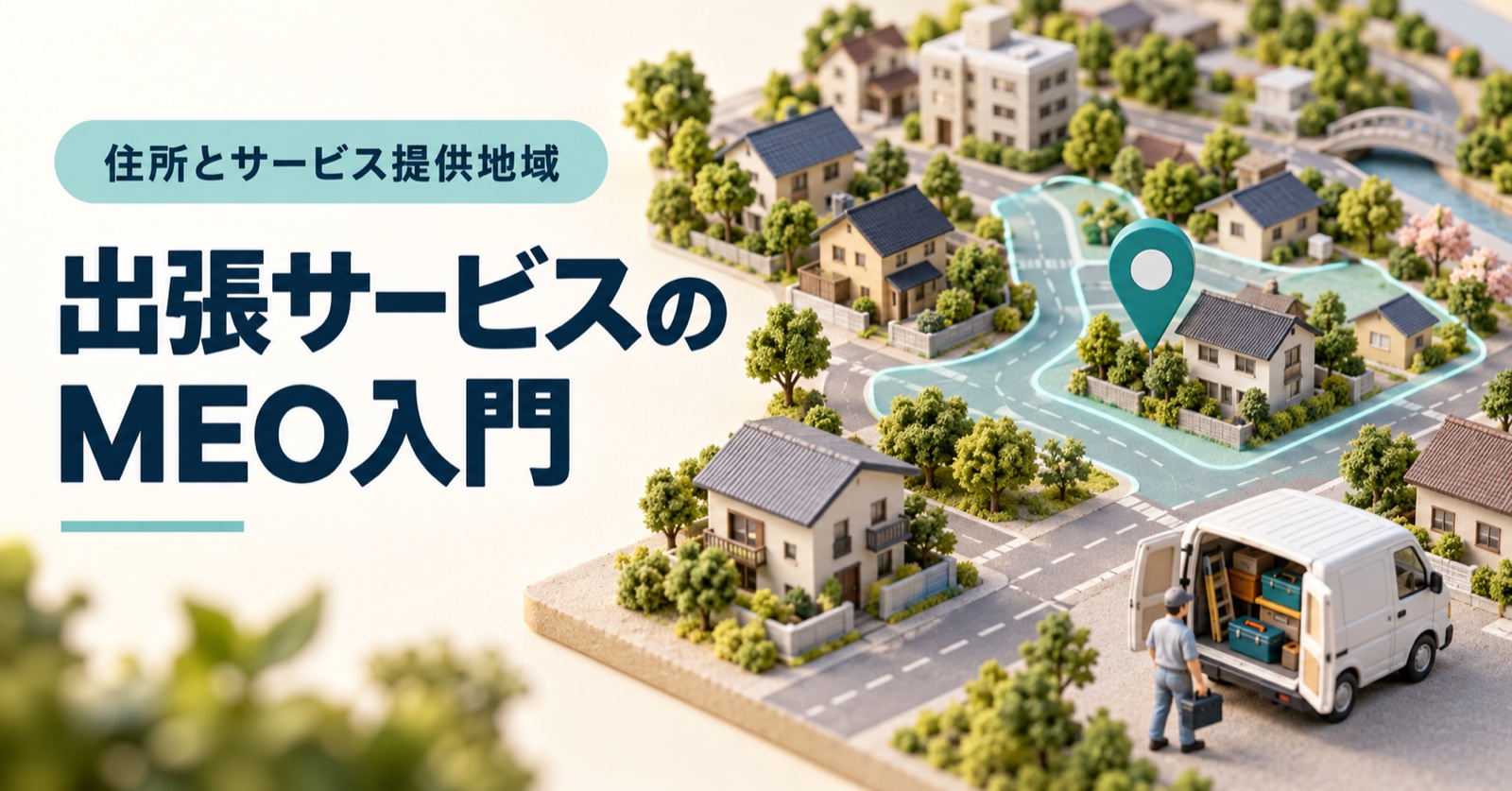 Googleビジネスプロフィールの非店舗型とは｜住所表示とサービス提供地域の決め方