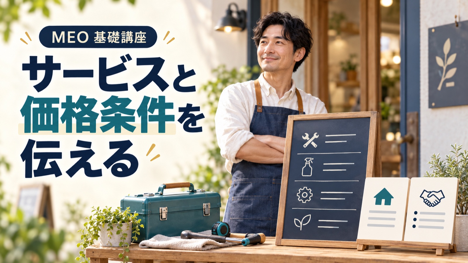GBPのサービスを登録する|内容と価格条件を判断できる形に整える