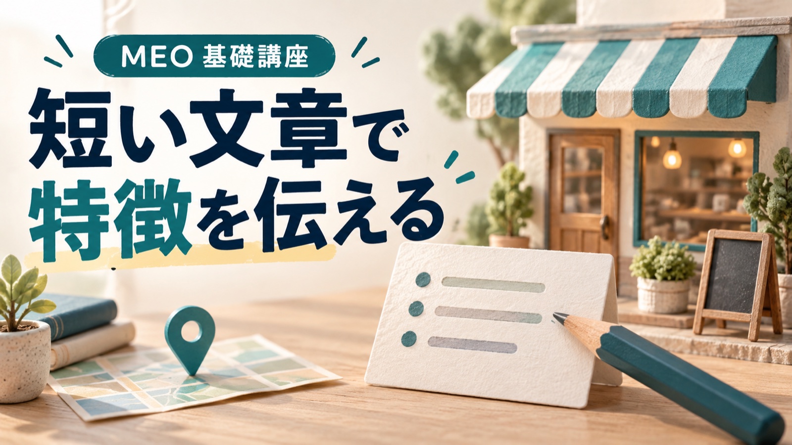 GBP投稿の文章の書き方|短文で特徴と利用条件を伝えるBefore/After