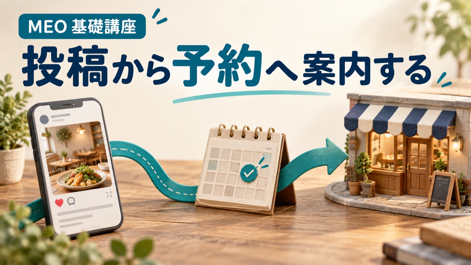 GBP投稿から予約ページへ案内する|ボタンの選び方・リンク先の一致・計測