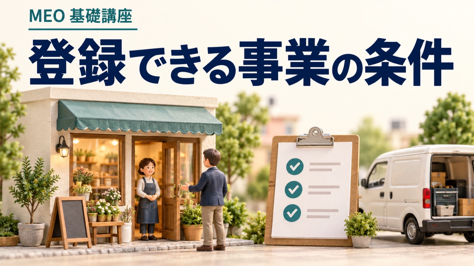Googleビジネスプロフィールの登録条件|実店舗・出張型・オンラインの判断