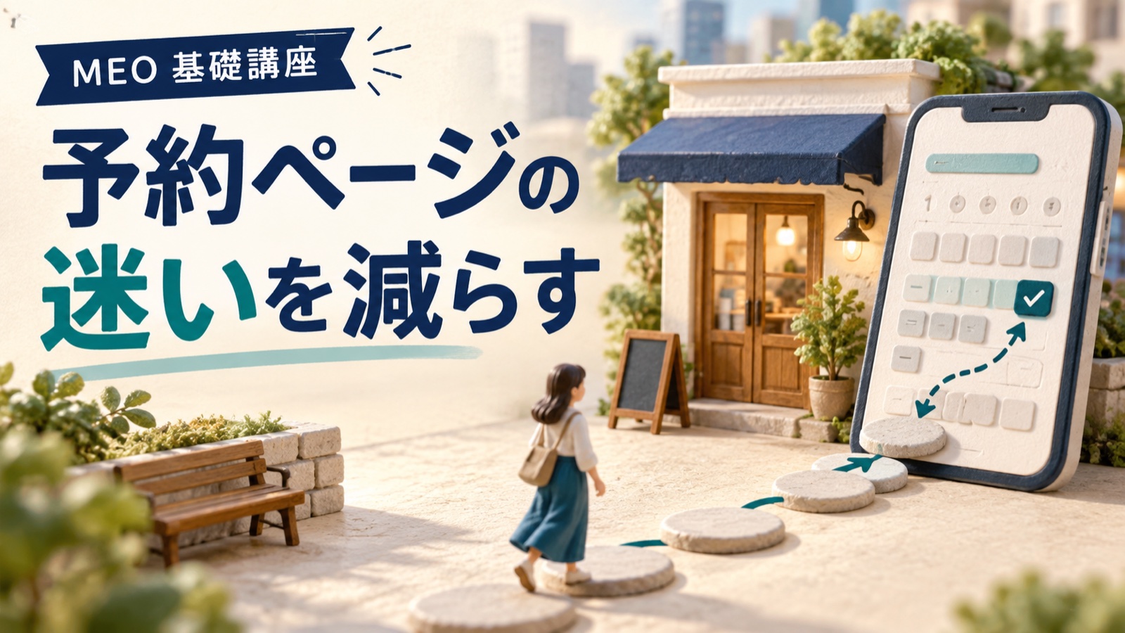 GBPから来た人が予約ページで離れる|店舗・メニュー・料金・空きのずれを点検