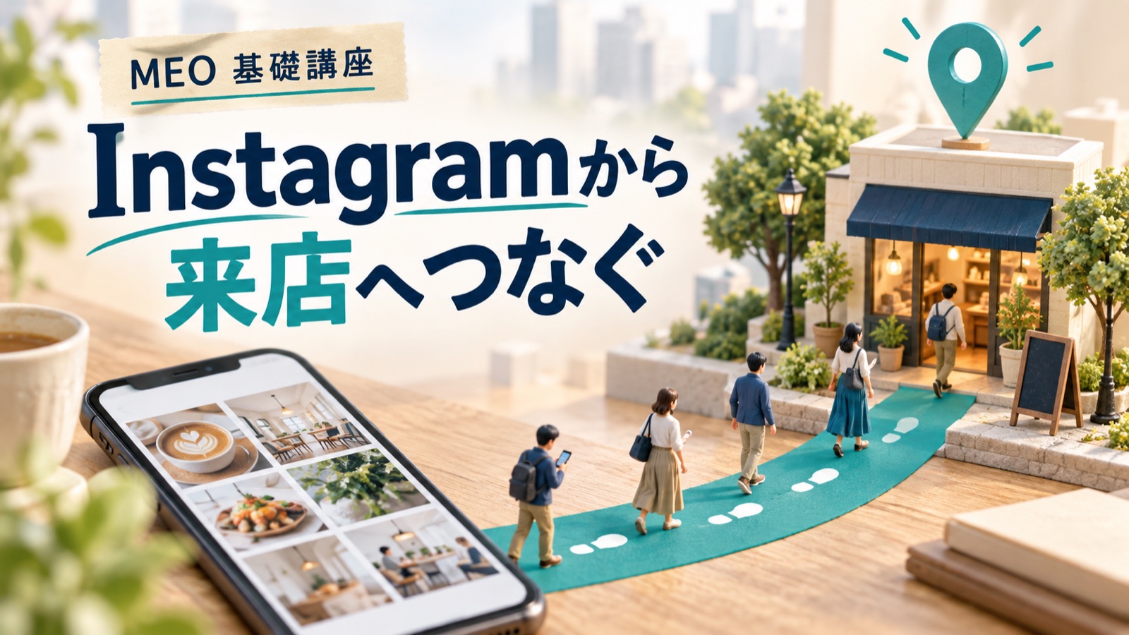 Instagramから来店へ案内する｜プロフィール・所在地・Googleマップとのつなぎ方
