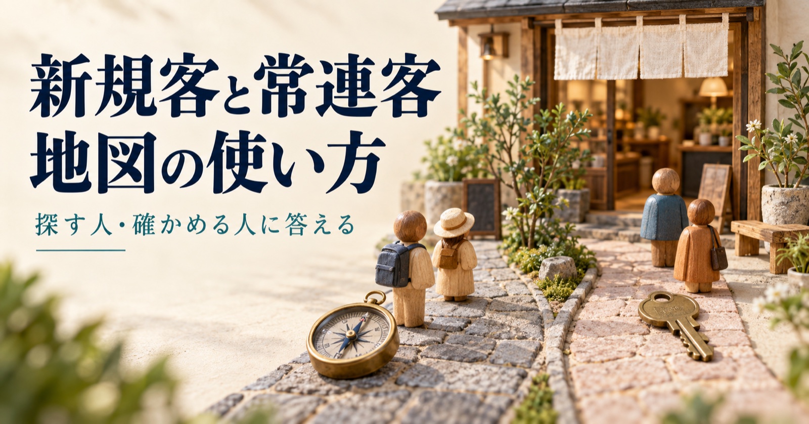 新規客と既存客で変わるGoogleマップの使われ方｜案内の優先順位を決める