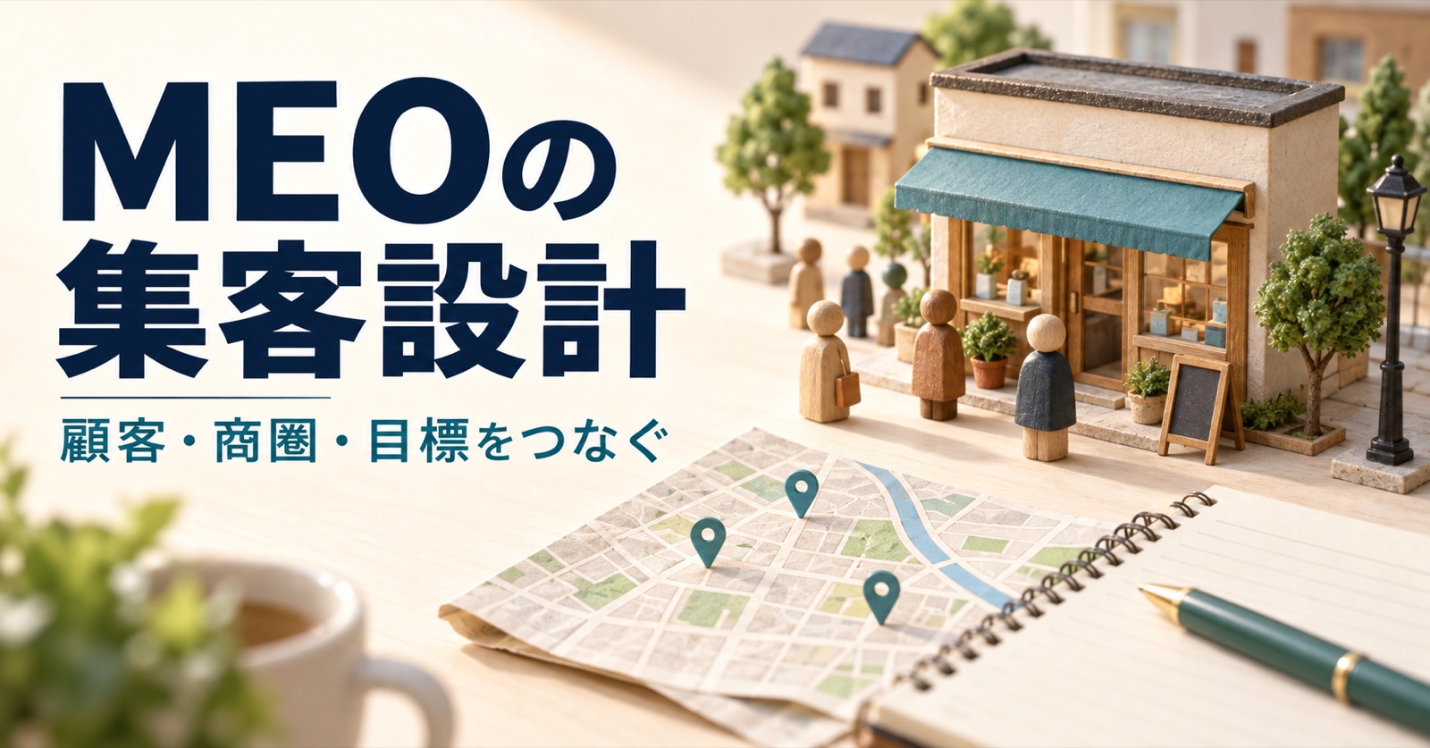 MEOの集客設計|顧客・商圏・競合・目標から施策を決める
